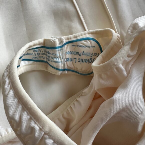 Good American Women's Utility Wrap Bodysuit Top Ivory Color Size 3 (Large) NWT - Picture 9 of 11